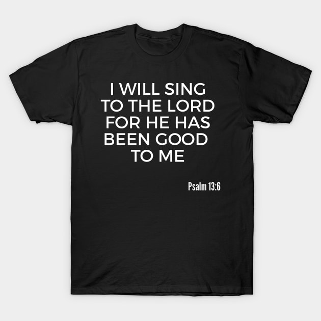 Psalm from the Bible T-Shirt by FromBerlinGift